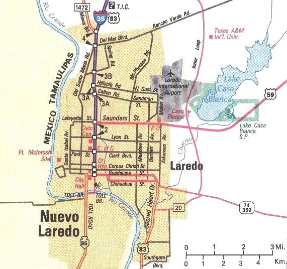 Centre Ville laredo plan